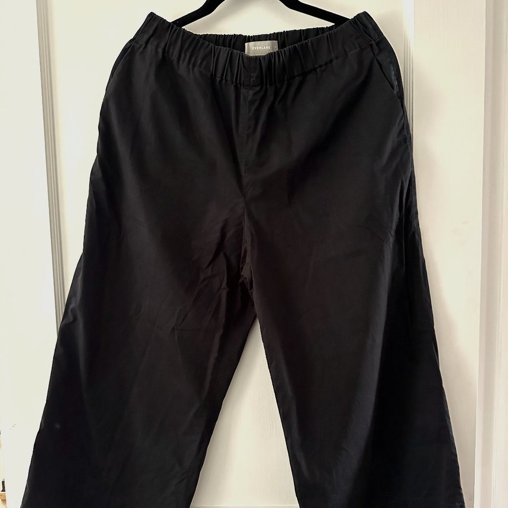 Everlane	The Cotton Poplin Culotte